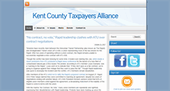 Desktop Screenshot of kentcountytaxpayers.org